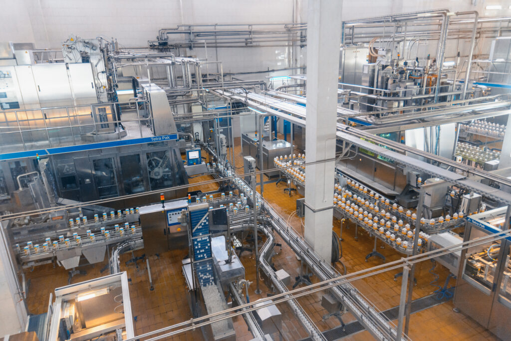 Critical Process Room in a Food Processing Facility